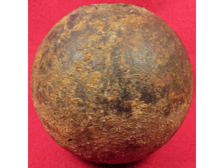 Confederate Six Pounder Spherical Case-Shot Artillery Shell